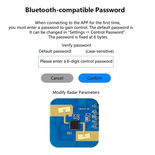 LD2410-AA 24G Human Presence Sensor  Home Module for  to 9m, Physical Activity· Slight Movement Rest Measurement 2