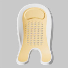 Foldable Infant Bath Rack Strong Suction Quick Drying Ergonomic Support for Sink Bathtub Hip Washing Grey