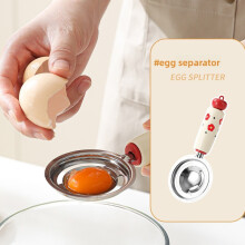 (Egg Separator)Dopamine Kitchen Accessories With Baby Food Masher And Egg Yolk Separator For Cooking