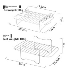 (Raw Color Rack)Ninja Af400uk Friteuse à Air Silicone Panier Intérieur Et Accessoires Set avec Papier Et Pinces Alimentaires Pour