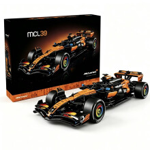 (Orange Black)Aston Martin Ferrari Oracle Red Bull Racing Mclaren voiture de course assemblée blocs jouets