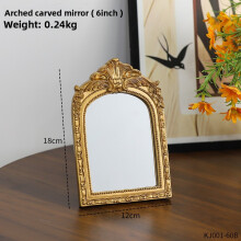 (18x12cm)Oldfashioned Resin Photo Frame With Ornate Details For Housewarming Gift Decor Or