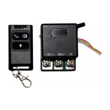 433Mhz Wireless Remote Control 9-72V 80A 1CH Relay Receiver Controller 12V/24V Automotive Spotlight Remote