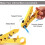 Coaxial Compression Tool Coax Cable Crimper Kit for RG6 RG59 RG11, Adjustable Crimper 2