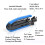 Coaxial Compression Tool Coax Cable Crimper Kit for RG6 RG59 RG11, Adjustable Crimper 4