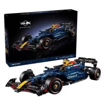 (Blue)Aston Martin Ferrari Oracle Red Bull Racing Mclaren voiture de course assemblée blocs de construction jouet