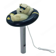 Zwem Thermometer Drijvend Gemakkelijk Af Te Lezen, Ontspannen Poolbeer Water Thermometer voor IJsbad met Touw