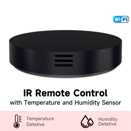 Tuya Wi-Fi 3-in-1 IR Remote Controller Infrared Temperature Humidity Sensor for  Assistant Control 1