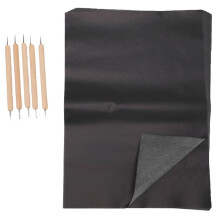 300 Vellen Koolstofoverdracht Tekenpapier Inclusief Houten Tekenstylus, voor Het Overdragen van Ontwerpen op Hout of Canvas
