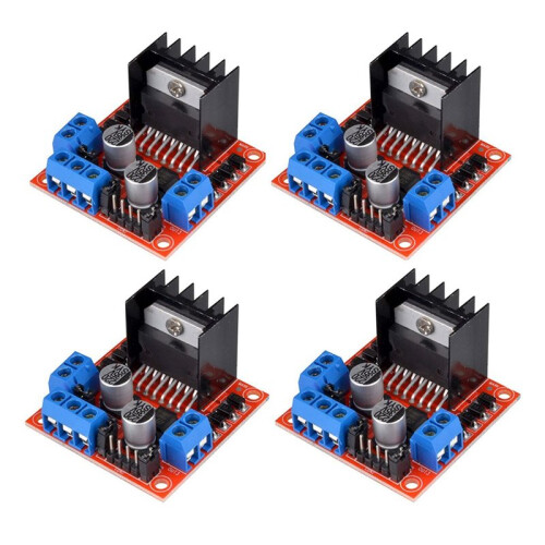 10Pcs L298N Motor Driver Controller Board  Stepper Motor Robot Breadboard Peltier High Power Dual H-Bridge Controller 2