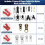 Zipper Repair Kit with Pliers, Universal Zipper Replacement Kit Includes Zipper Replacement and Pull, Use for Clothing 3
