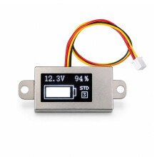 Cyfrowy Woltomierz z Ultra Cienkim Wyświetlaczem OLED 0,5 Cala, Pomiar Napięcia 30V dla Zasilania