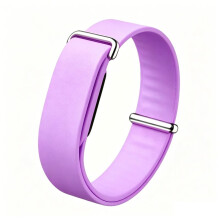 Silicone Watch Band for  Air Water Resistant Adjustable Replace Wristband Loop Straps Watch Accessories Purpler
