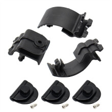 Motorrad für XL883 1200 X48 V72 Batterieabdeckungs-Schnalle, Seitenpaneel-Schnalle, Batterieseitenabdeckungs-Clip B