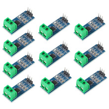 10st ACS712 20A Hall Ström Sensor Modul ACS712 Modell för AC Ström Detekteringskort DIY Elektronik Kit