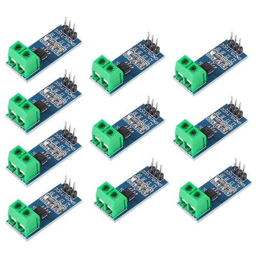 10pcs ACS712 20A Hall Current Sensor Module ACS712 Model for  AC  Current Detection Board DIY Electronic Kit