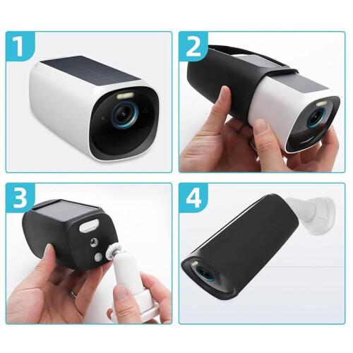 Protective Silicone Case for  Security S330(EufyCam 3)Silicone Seelve Cover 1