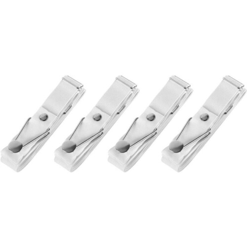 1set Sheet Ties-Adjustable Sheet Clips, Sheet Holders, Elastic Clips, Suitable for Sheets, Mattress Covers