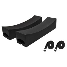 Kayak Foam Blocks Replacement Roof Racks Pads with Straps for Surfboard Kayak Stand Paddle