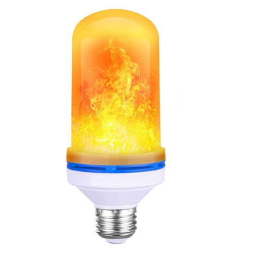 LED Dynamic Flame Effect Light E27 E26 B22 E14 Lamp Decorative Light for Bar Hotel Restaurant Party D
