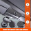 Car Front Roof Reading Light Frame Panel Trim Car Sticker Accessories for  6 Series E63 E64 2004-2009 3