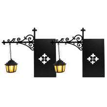 2pcs Library Lantern Bookshelf Lamp,Miniature Hanging Lantern for Bookshelf, Mysterious Magical Style for Home