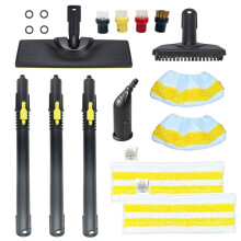 Steam Round Brush Floor Nozzle Extension Rob Mop Pad Set for SC1 SC2 SC3 SC4 SC5 SG4 Steam Cleaner Accessories B