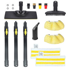 Steam Round Brush Floor Nozzle Extension Rob Mop Pad Set for SC1 SC2 SC3 SC4 SC5 SG4 Steam Cleaner Accessories D