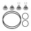 25004/2,500 Filter Pump Seals Kit Fits for  Pool Filter Pumps Replacement Parts Pool Pump Replacement Accessories 1