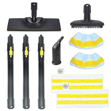 Conjunto de Bocal Extensor e Panos de Mop para Limpadora A para SC1 SC2 SC3 SC4 SC5 SG4 - Acessórios C