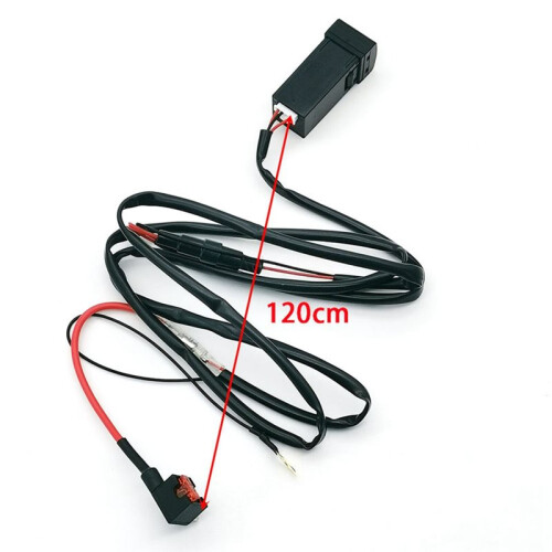 LED Square Car Charger Socket QC3.0 Type-C Fast Charge USB Adapter for   Venza 1