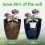 2pcs Adjustable Planter Inserts for Large Pots - Reduce Soil Filling with Sturdy PP Material for 10"-16" Planter 5