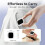 Vlog Selfie Display Screen for  Camera Display, Used for Rear Camera Selfies/Logs/Live Streams 5