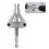 Pipe Extractor Tool Broken Thread Puller Hex Shank Power Drill for PPR PVC Plastic Pipes DN20/25/32 1/2″ 3/4″ 1″ Inch 2