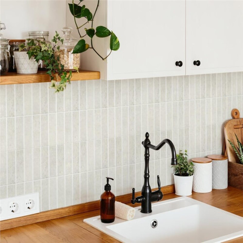 10 Sheets Thicker Design Peel and Stick Backsplash for Kitchen and Bathroom, 11.8"X11.8" 2