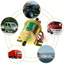 24V Universal Electric Fuel Pump Low Pressure Bolt Fixing Wire Petrol HEP-02A for Car Carburetor Motorcycle ATV