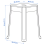 IKEA TRÄNNÖ Stool White Pine 4