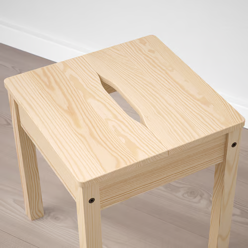 IKEA HÄGERNÄS Pine Stool 32x32x45 cm 1