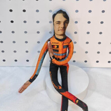 (Style A)F1 Driver Plush Toy With Internal Frame For Kids Room Decor Collectibles And