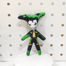 (Green Chain)The Freak Circus Pierrot Jester Plush Dolls With Cotton Material For Gift And Purposes Display