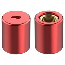 1/4" HVAC Locking Cap for R22, Tamper-Resistant Valve Seal Refrigerant Locking Caps, Fits R22 Valve