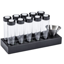 Coffee Bean Repackaging Bottles,Display Rack,Test Tube Racks,Coffee Bean Airtight Containers,Espresso Coffee Accessories