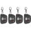 4-Pack for MultiCode Gate Opener Remote 3089 308911 MCS308911, Multi Code Garage Door Opener 1