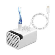 Cat Water Fountain Pump Replacement for Stainless Steel Cat Dispenser Ultra Quiet Dog Drinking Fountain Pump