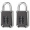 Outdoor Padlocks 2 Pack Gym Locker Lock 4 Digit Heavy Duty  Combination Padlock Easy Read Resettable Numbers 1