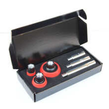 Angle Grinder Extension Bar Kit M14 Spindle - 3 Sizes (75mm, 100mm, 140mm) for Precise Polishing in Tight Spaces