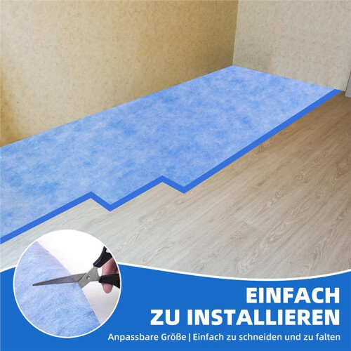 30cm X 10m Waterproof Membrane Rolls, Flexible Flooring Underlayment, Cuttable Waterproof Materials 1