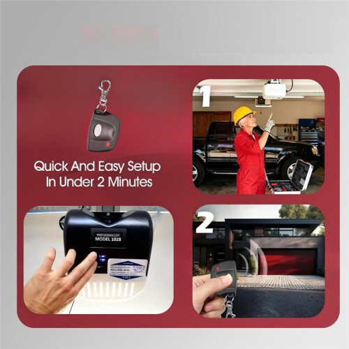 4-Pack for MultiCode Gate Opener Remote 3089 308911 MCS308911, Multi Code Garage Door Opener