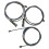 Left / Right Front Window Regulator Repair Kit Cables for  Tucson 2016-2021 4