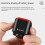 WEST BIKING  Bicycle Brake Sensing Tail Light Rechargeable LED Rear Lamp High Brightness Warning Light 3